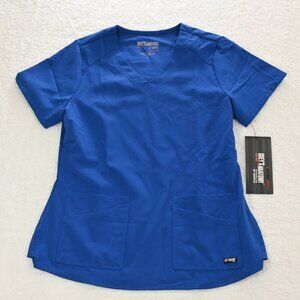 Grey's Anatomy by Barco Women's‎ Medium Blue 2 way Spandex- Stretch Comfort